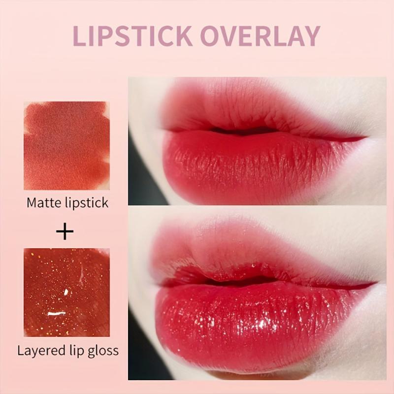 Hydrating Lip Glow Gloss: Moisturizing & Plumping, 5 Flavors, Tinted Balm