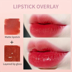 Hydrating Lip Glow Gloss: Moisturizing & Plumping, 5 Flavors, Tinted Balm