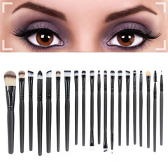 20 Pcs Colorful Makeup Brushes Soft Brush Set Eyeshadow Blush Tool Kit