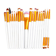 20 Pcs Colorful Makeup Brushes Soft Brush Set Eyeshadow Blush Tool Kit