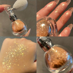 Highlighter Powder Spray, Glitter Highlight Spray
