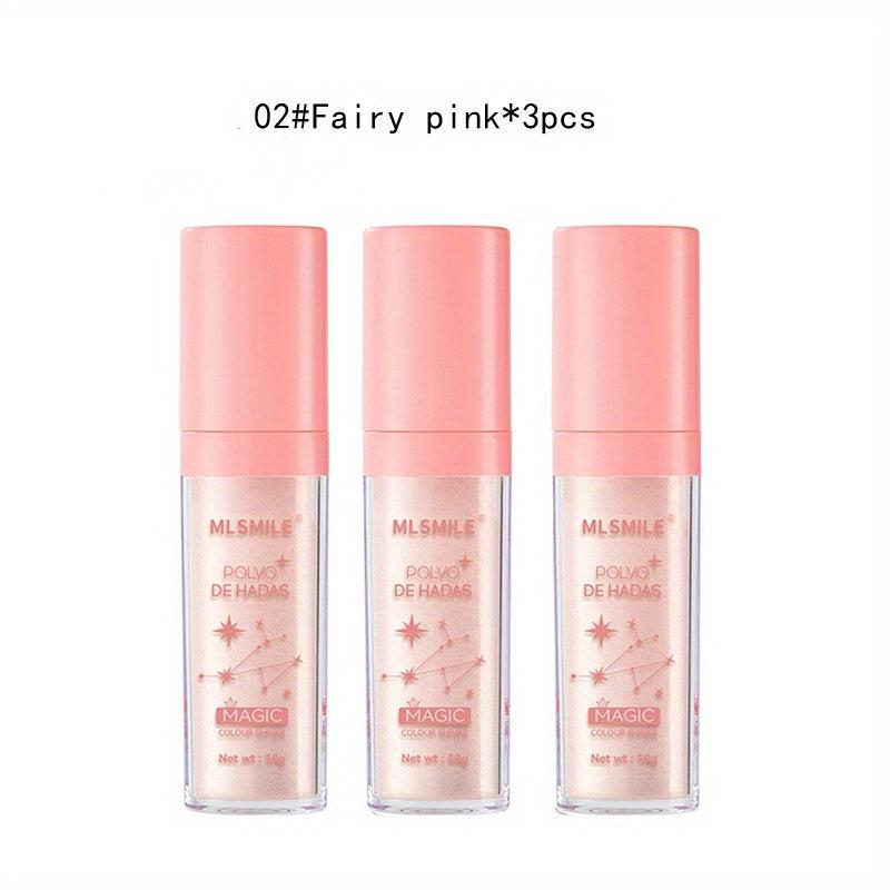 3pcs Highlighter Patting Powder Set Natural Contouring Powder Stick