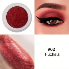 13 Colors Eyeshadow Palette Metallic Shimmer Pigment Monochromatic Makeup