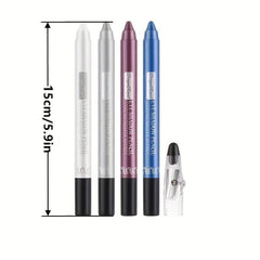 12 Colors Eyeshadow Pen Pearly Shimmer Glitter Waterproof Eyeliner