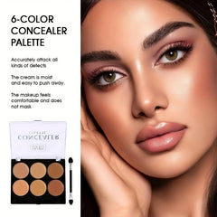 6 Concealer Palette for Flawless Makeup