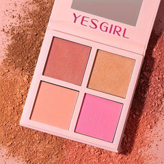 Matte Blush Rouge Powder Face Makeup Waterproof
