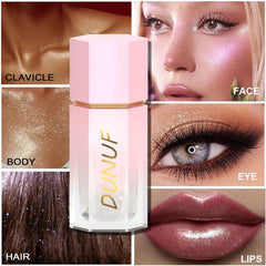 Long Lasting Cream Highlighter with Shimmer Dewy Finish for All Skin Tones
