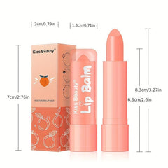 Peach Lip Balm Moisturizing Anti Crack Lip Care