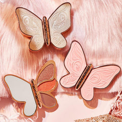 Sparkling Butterfly Eye Shadow Palette 6 Vibrant Colors