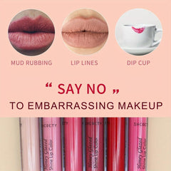 Matte Lip Glaze Non Stick Waterproof High Pigmented Long Lasting