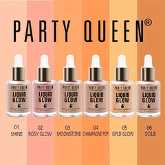 Glitter Metallic Liquid Highlighter for Face & Body
