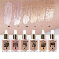 Glitter Metallic Liquid Highlighter for Face & Body