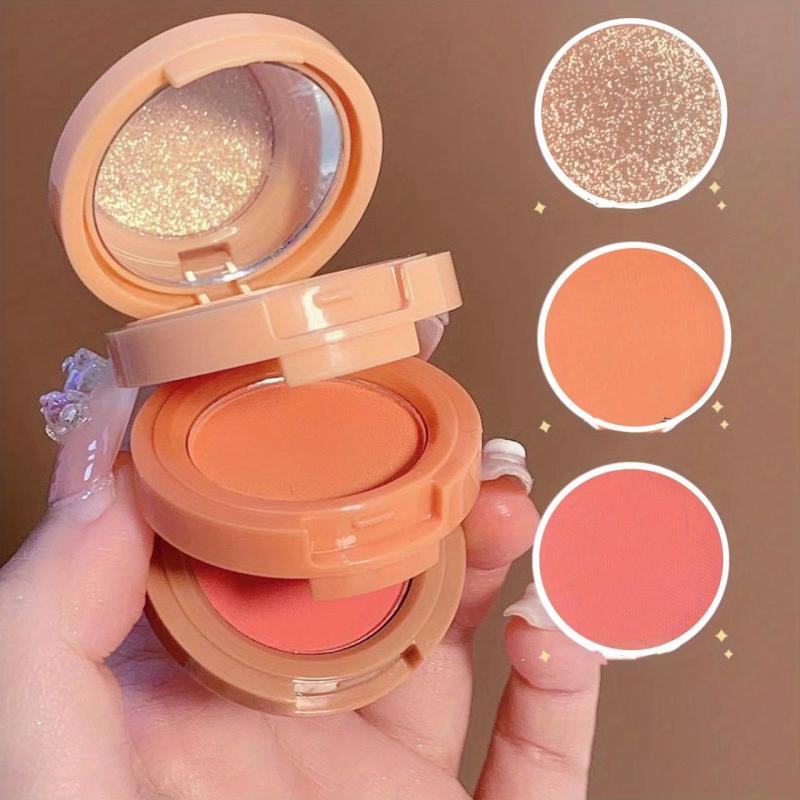 7.62cm Blush Palette Matte & Highlighter Pearly Blush Eyeshadow Palette