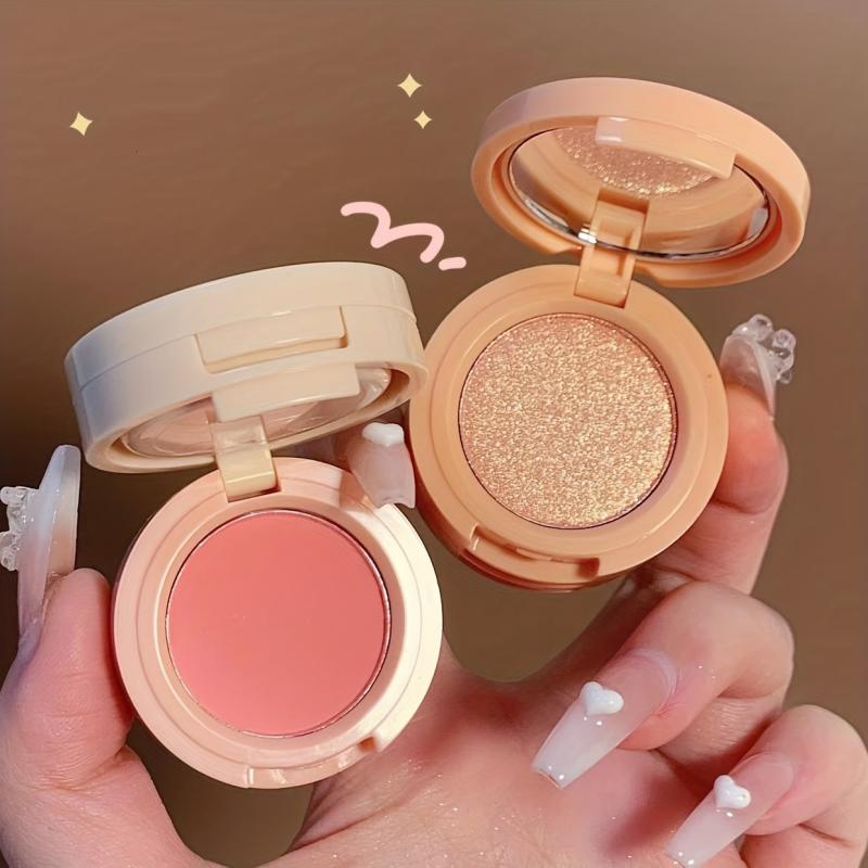 7.62cm Blush Palette Matte & Highlighter Pearly Blush Eyeshadow Palette