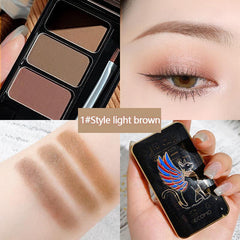 Gecomo 3-in-1 Eyebrow Powder Waterproof Sweat-Resistant
