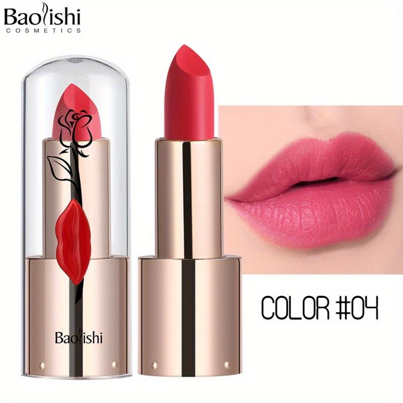 Velvet Matte Lipstick Waterproof Lip Print Golden Tube