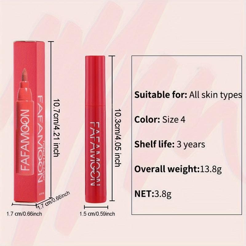 Matte Liquid Lip Liner Long Lasting Waterproof Formula