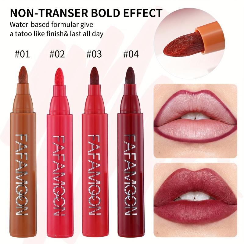 Matte Liquid Lip Liner Long Lasting Waterproof Formula