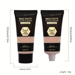 Tinted Full Coverage CC Cream Foundation