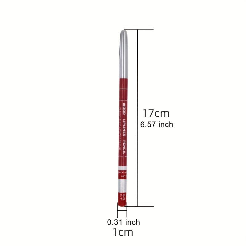 Matte Lip Liner Pencil Waterproof Smudge Proof Makeup Tool