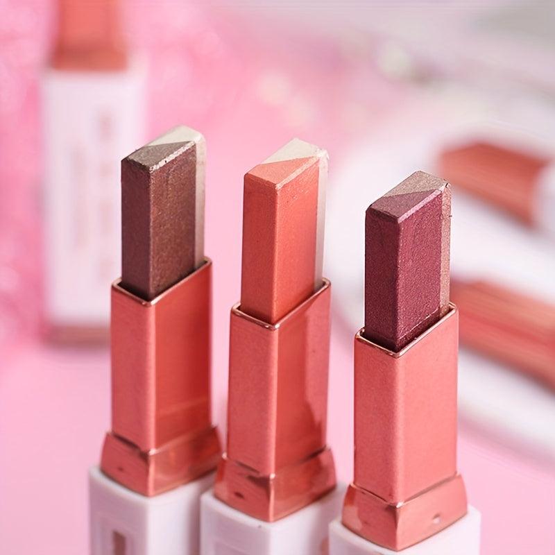 Two Tone Gradient Eyeshadow Stick Waterproof Long Lasting 2 In 1 Eye Makeup