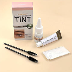 Waterproof Self Dyed Eyebrow Cream Set with Brushes Fast Drying