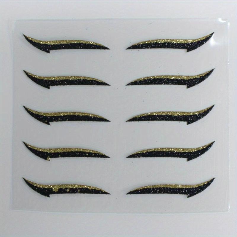 Glitter Eyeliner Stickers Double Eyelids Eyeshadow Tape