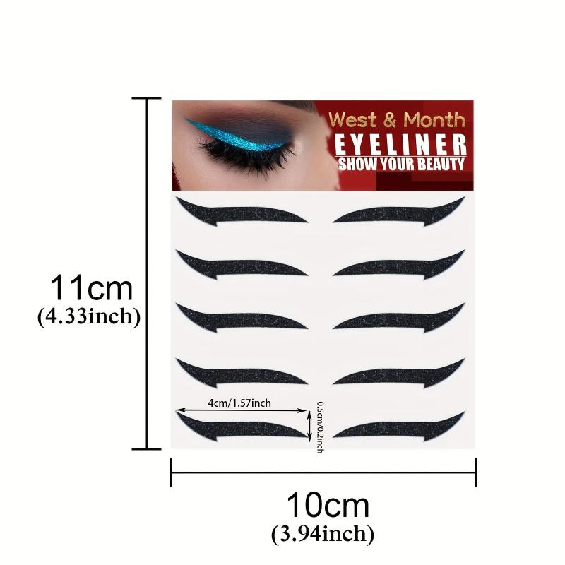 Glitter Eyeliner Stickers Double Eyelids Eyeshadow Tape