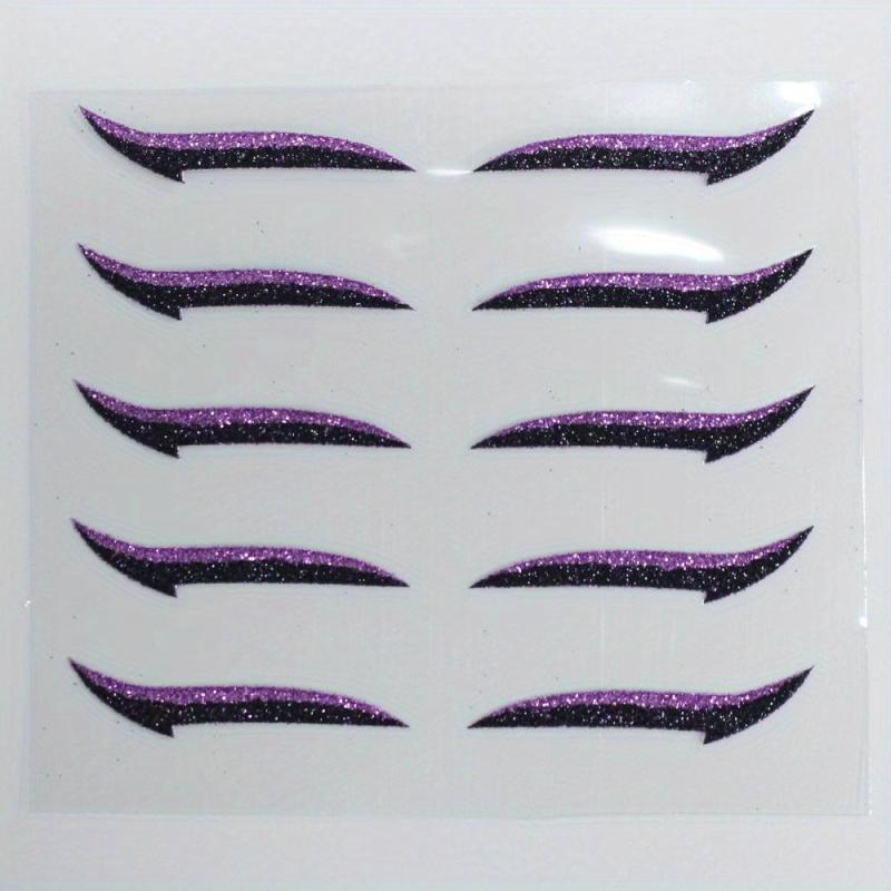 Glitter Eyeliner Stickers Double Eyelids Eyeshadow Tape
