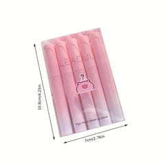 5pcs Makeup Lipstick Long-lasting Waterproof Lip Tint Set