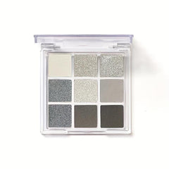 Dark Punk Smokey Eyeshadow Palette for Halloween Party Makeup