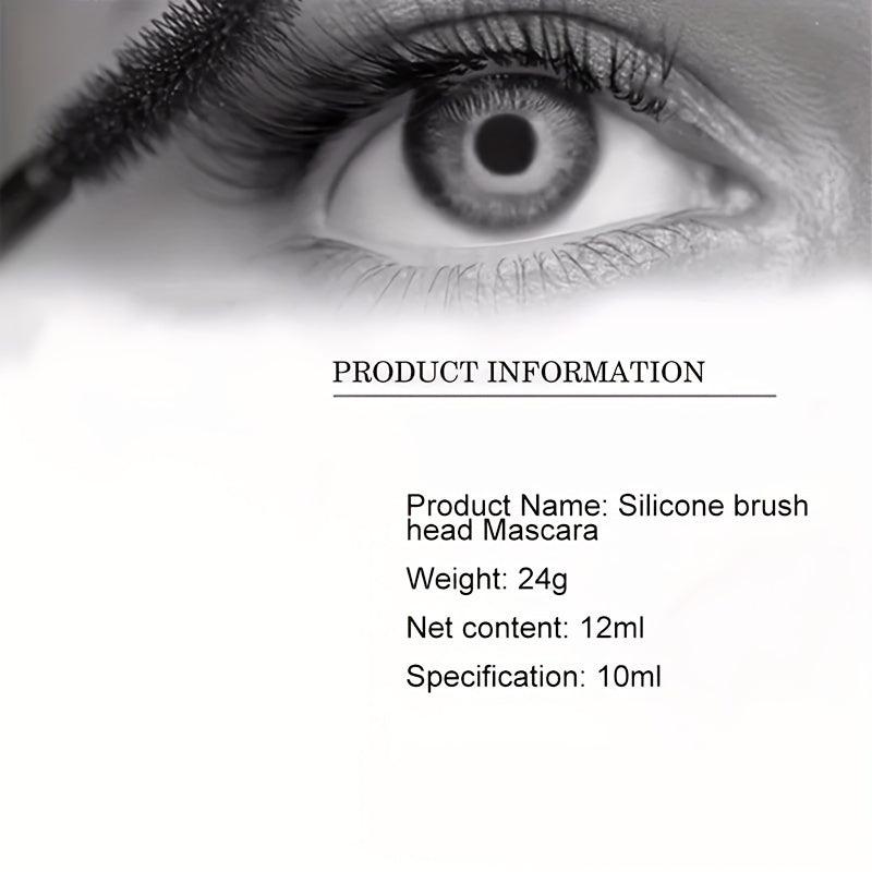 3D Waterproof Mascara Fiber Eyelashes Curling Brush Long Lasting