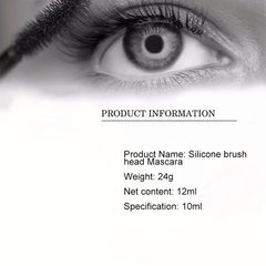 3D Waterproof Mascara Fiber Eyelashes Curling Brush Long Lasting