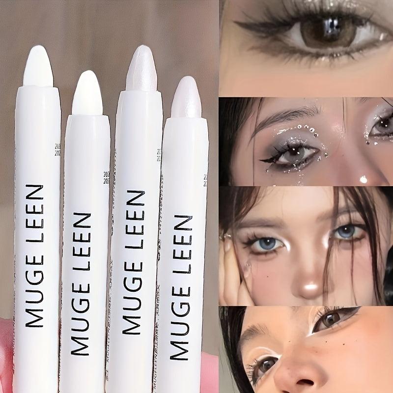 3pcs Bright Eye Silkworm Highlighter Waterproof Eyeliner Eyeshadow Stick