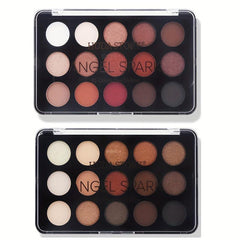 15-Color Eyeshadow Palette Matte Shimmer Finish Enhance Eye Makeup