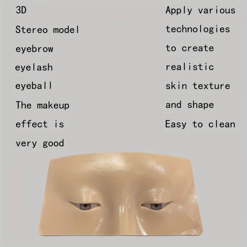 Makeup Practice Panel for Eyeshadow and Tattoo Techniques