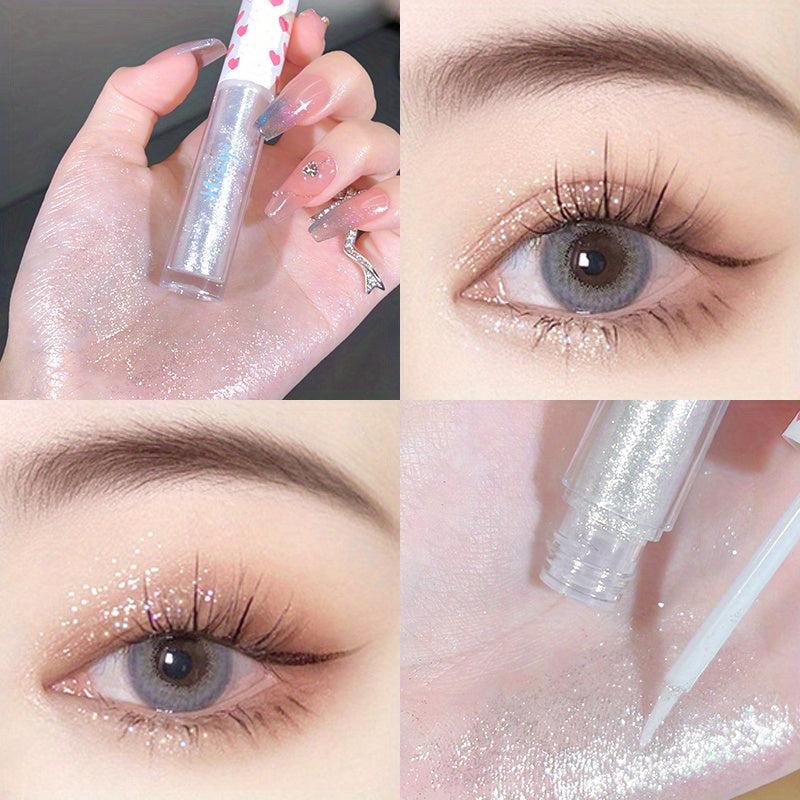 Glitter Liquid Eyeshadow Waterproof Highlighter Eyeliner Makeup