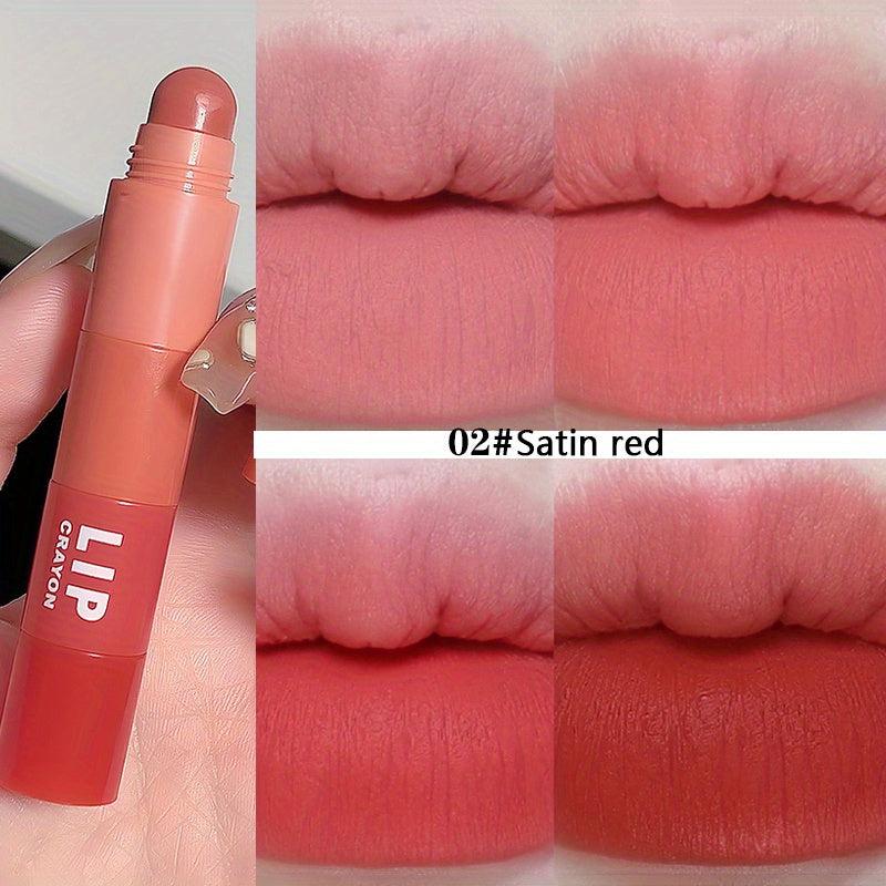 Cappuvini Crayon Lipstick Matte Velvet Long Lasting Waterproof