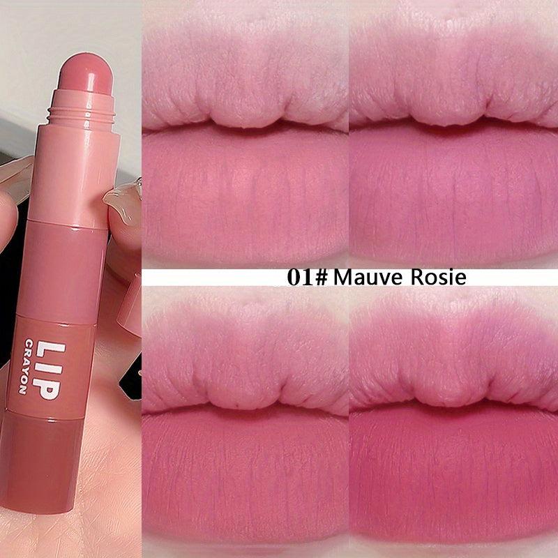 Cappuvini Crayon Lipstick Matte Velvet Long Lasting Waterproof