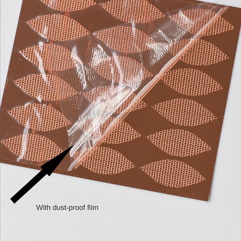 Water Sticking Lace Double Eyelid Stickers Widened Half Moon Shape