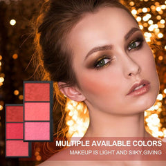 Blush Powder Palette 3 Shades Long Lasting Pigment