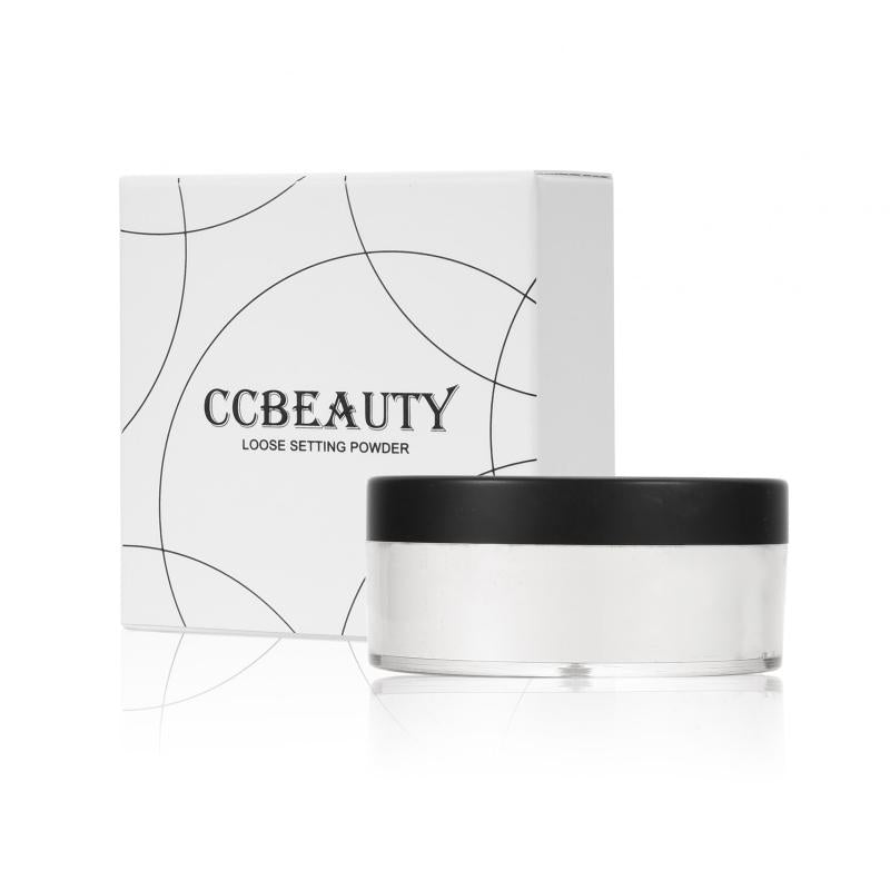 Waterproof Anti-Sweat Loose Setting Powder with Puff