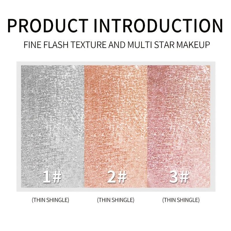 Glitter Liquid Eyeshadow Stick Diamond Blendable Long Lasting Highlighting