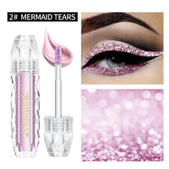 Glitter Liquid Eyeshadow Stick Diamond Blendable Long Lasting Highlighting