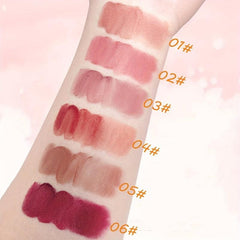 Cloud Chocolate Bear Lip Glaze Matte Velvet Mist Surface Waterproof Lipstick