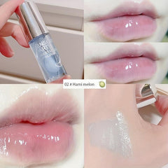 Fruity Water Sense Crystal Jelly Lip Gloss for Moisturizing & Plumping