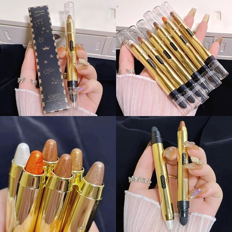 Highlighter Eyeshadow Stick Double Head Makeup Pen