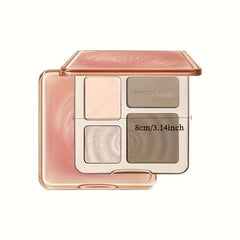 Natural 3D Contouring Palette, Nose Shadow Matte & Brighten Shadow