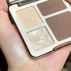 Natural 3D Contouring Palette, Nose Shadow Matte & Brighten Shadow