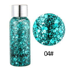Glitter Eyeshadow Gel 9 Colors Body Lotion Foundation